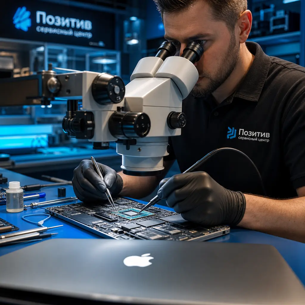 Замена видеокарты Apple MacBook в Заинске