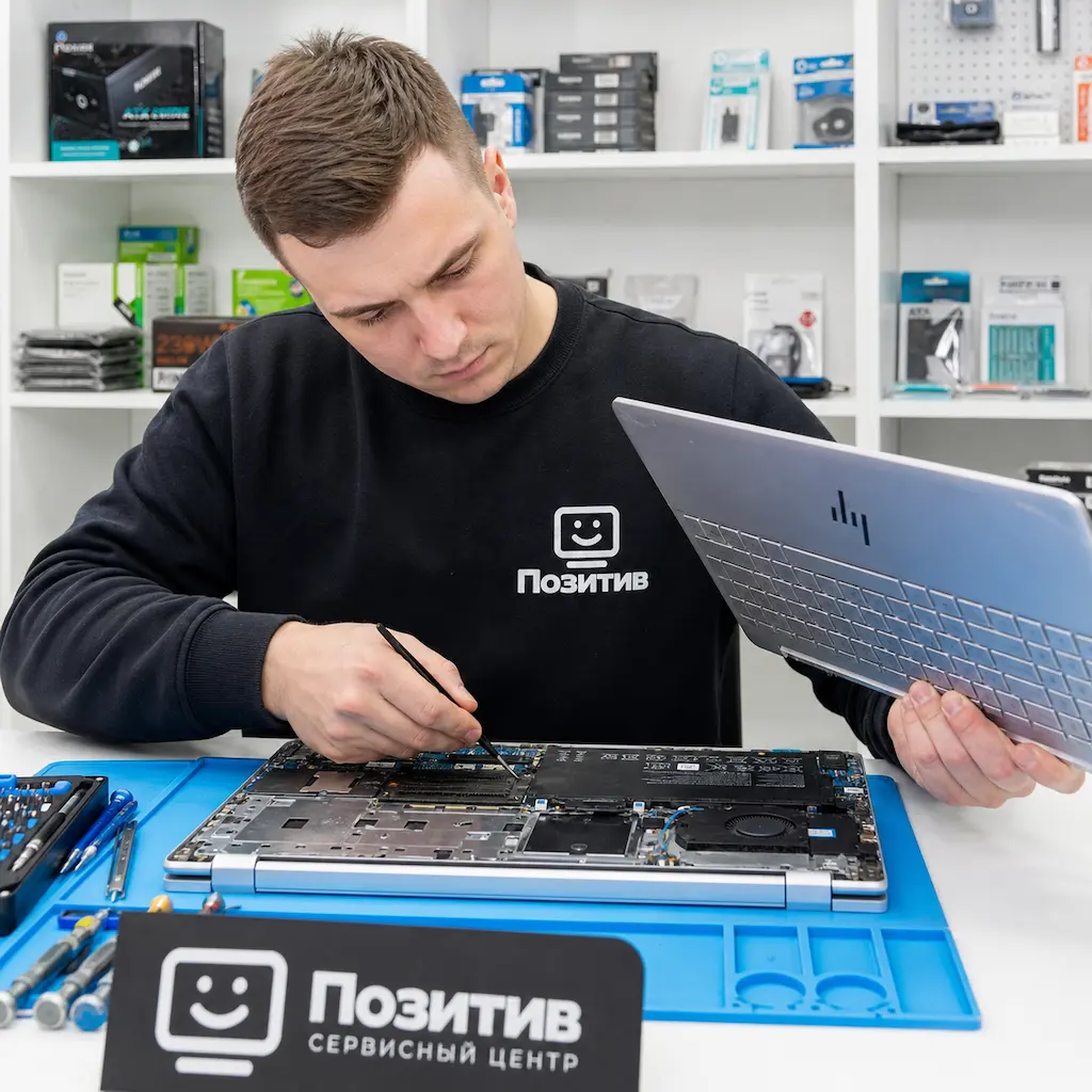 заменить клавиатуру на ноутбуке HP в Заинске