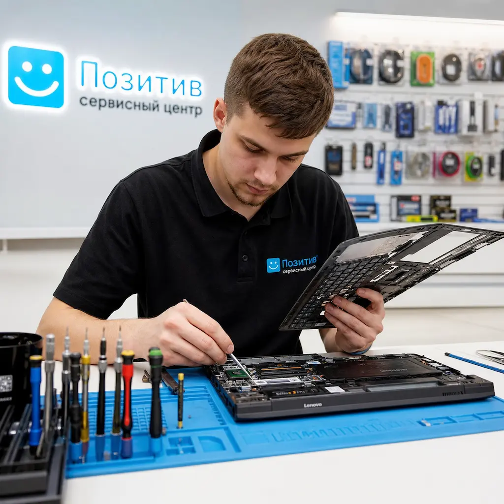 заменить клавиатуру на ноутбуке Lenovo в Заинске