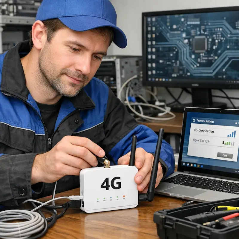 Настройка 4G модема в Заинске