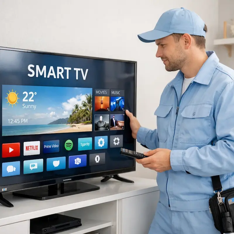 Настройка Smart TV в Заинске
