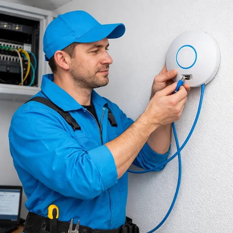 Подключение точки доступа в Заинске