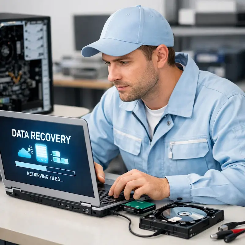 Восстановление данных и файлов в Заинске