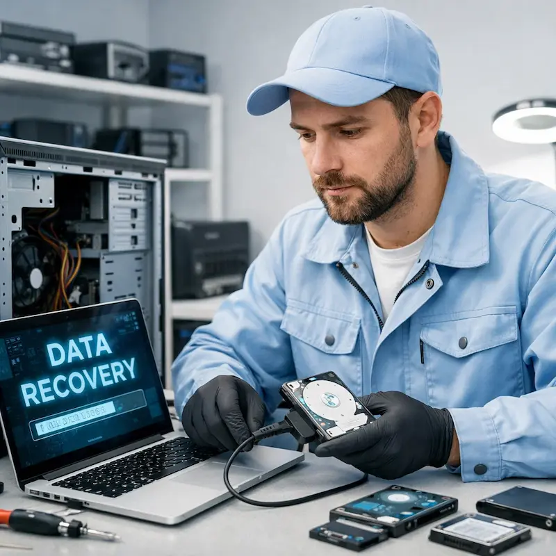 Восстановление файлов в Заинске