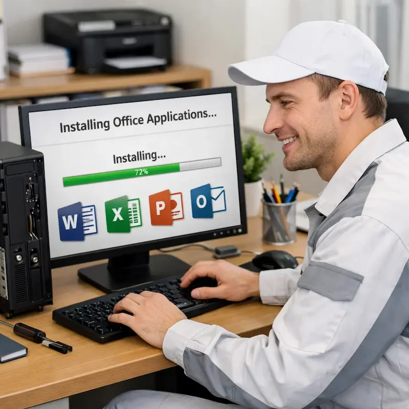 Установка и настройка программ на компьютере в Заинске