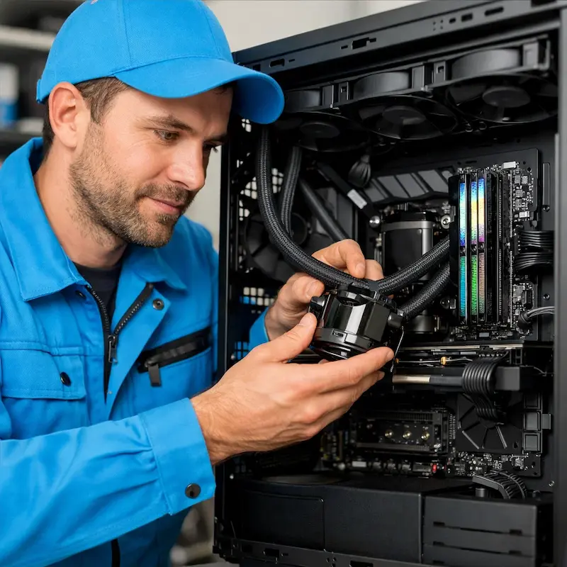 Установка СЖО на ПК в Заинске