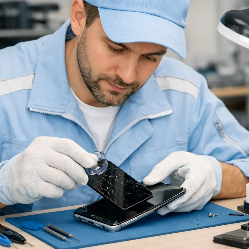 Заменить сенсорное стекло на смартфоне в Заинске