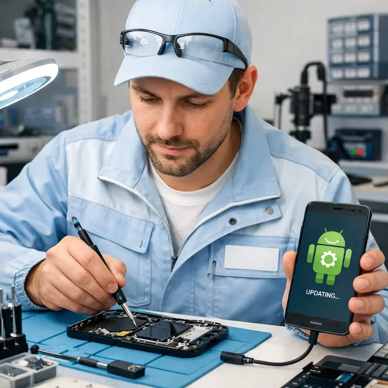 Настройка системы Android в Заинске