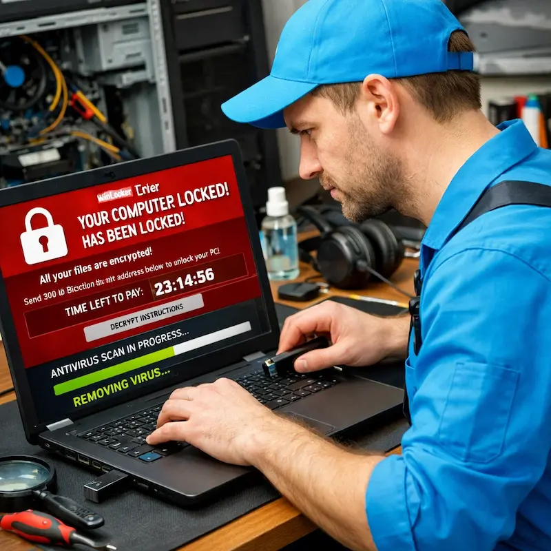 Удалить винлокер в Заинске